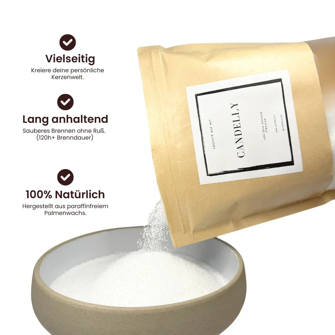 Kerzensand | 1000g inkl. 30 Dochte
